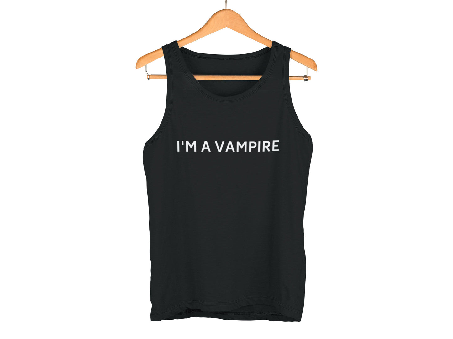 Vampire T-Shirt Sleeveless Vampire Lightweight Tank Top Gift Shirt