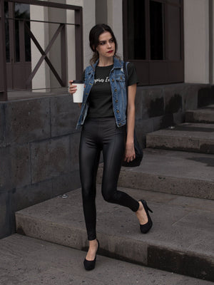 Vampire Exist! Short-Sleeve Unisex T-Shirt [Black/Blue]