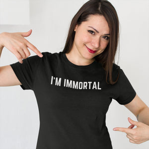 I'm Immortal Short-Sleeve Unisex T-Shirt Halloween shirt