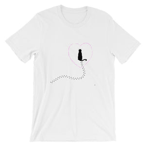 Kitty in Love Unisex T-Shirt