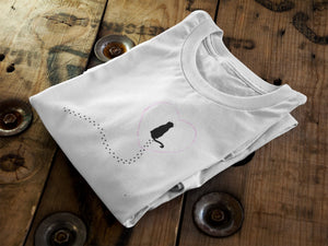 Kitty in Love Unisex T-Shirt
