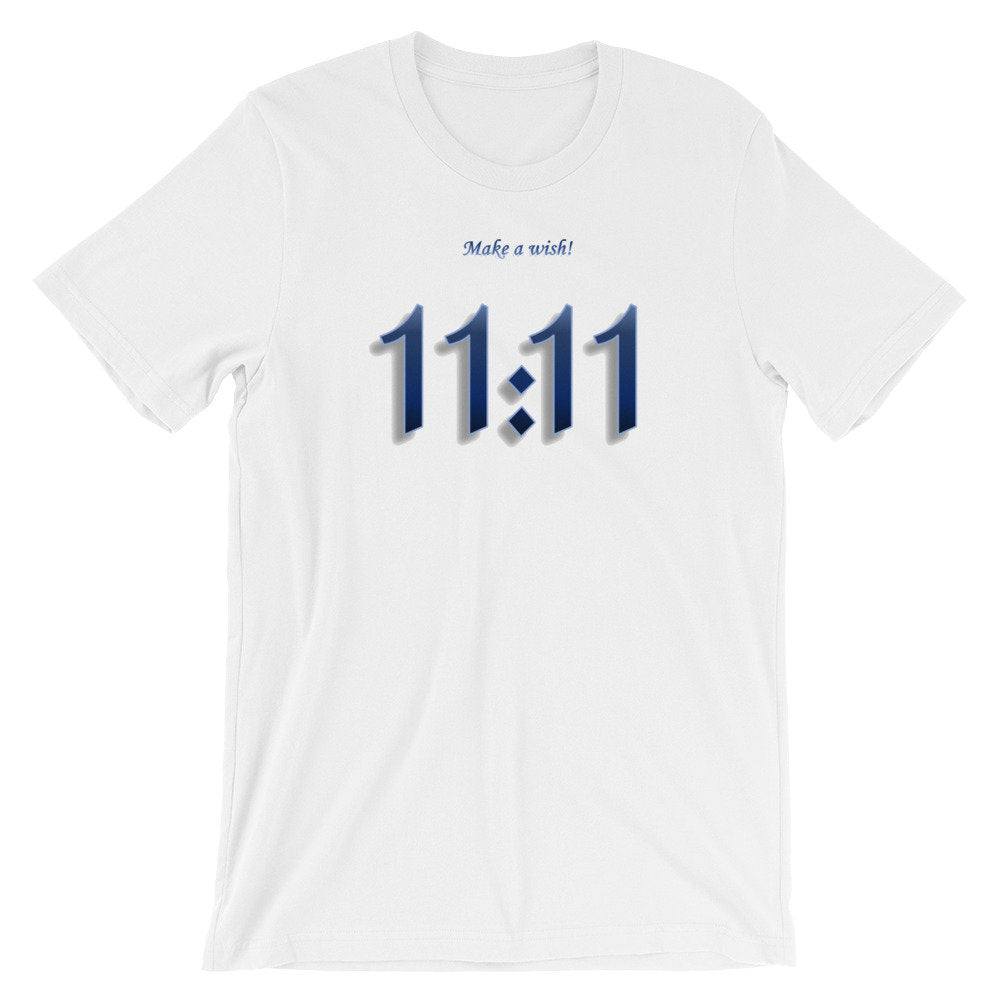 Angels Make a Wish! 11:11 Number Short-Sleeve Unisex T-Shirt