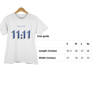 11:11 Make a Wish! Angel Number Short-Sleeve Unisex T-Shirt