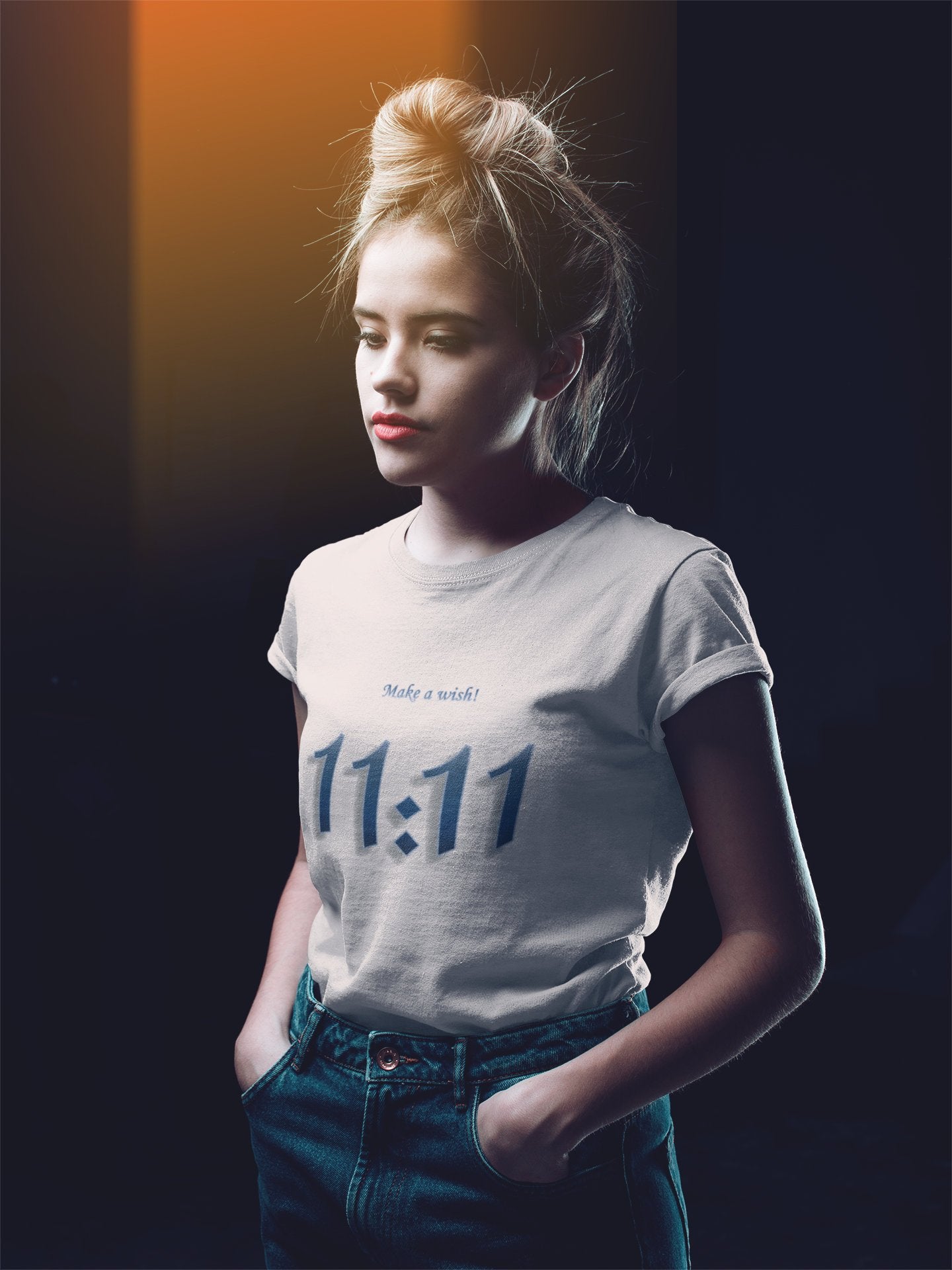 Angels Make a Wish! 11:11 Number Short-Sleeve Unisex T-Shirt