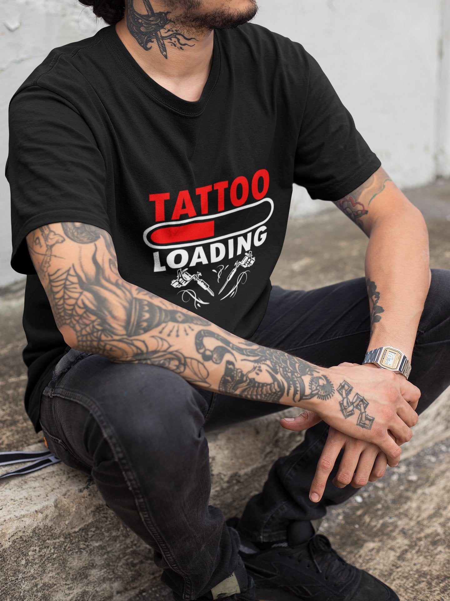 Loading Tattoo T-Shirt - Tattooed T-Shirt Gift