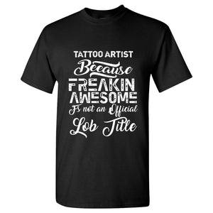 Tattoo Artist Unisex Tattoo T-Shirt