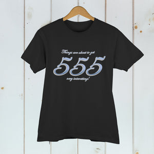Angel Number 555 Adult Unisex T-Shirt Numerology