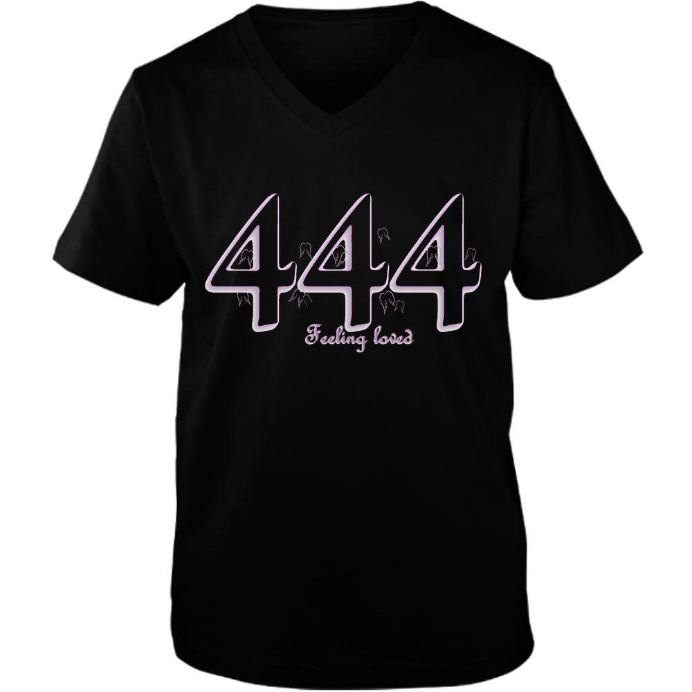 Numbers 444 Angels Make a Wish! Short-Sleeve Unisex T-Shirt Adult Unisex Vneck Tee