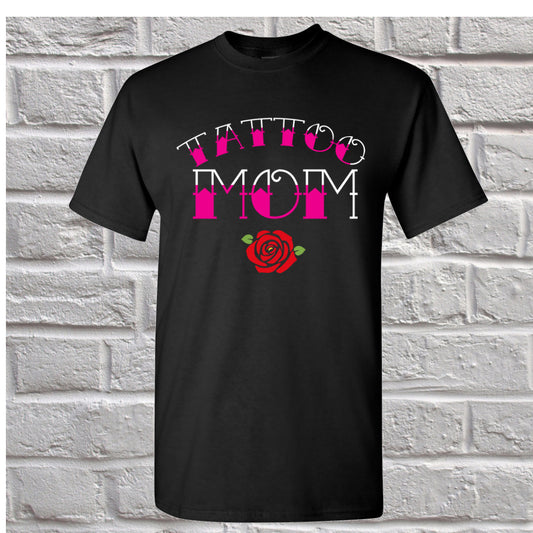 Tattoo Mom Short-Sleeve Women T-Shirt - Great Gift For Mom -Inked Mom