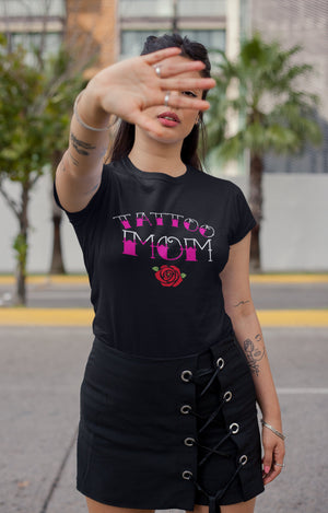 Tattoo Mom Short-Sleeve Women T-Shirt - Great Gift For Mom -Inked Mom