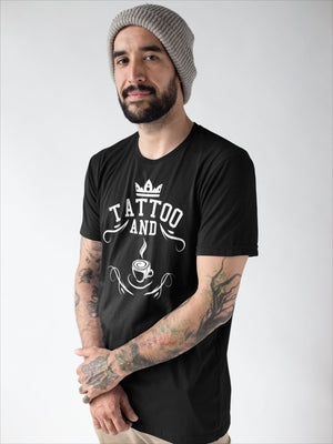 Tattoo and Coffee T-shirt  -  Short-Sleeve Unisex Shirt