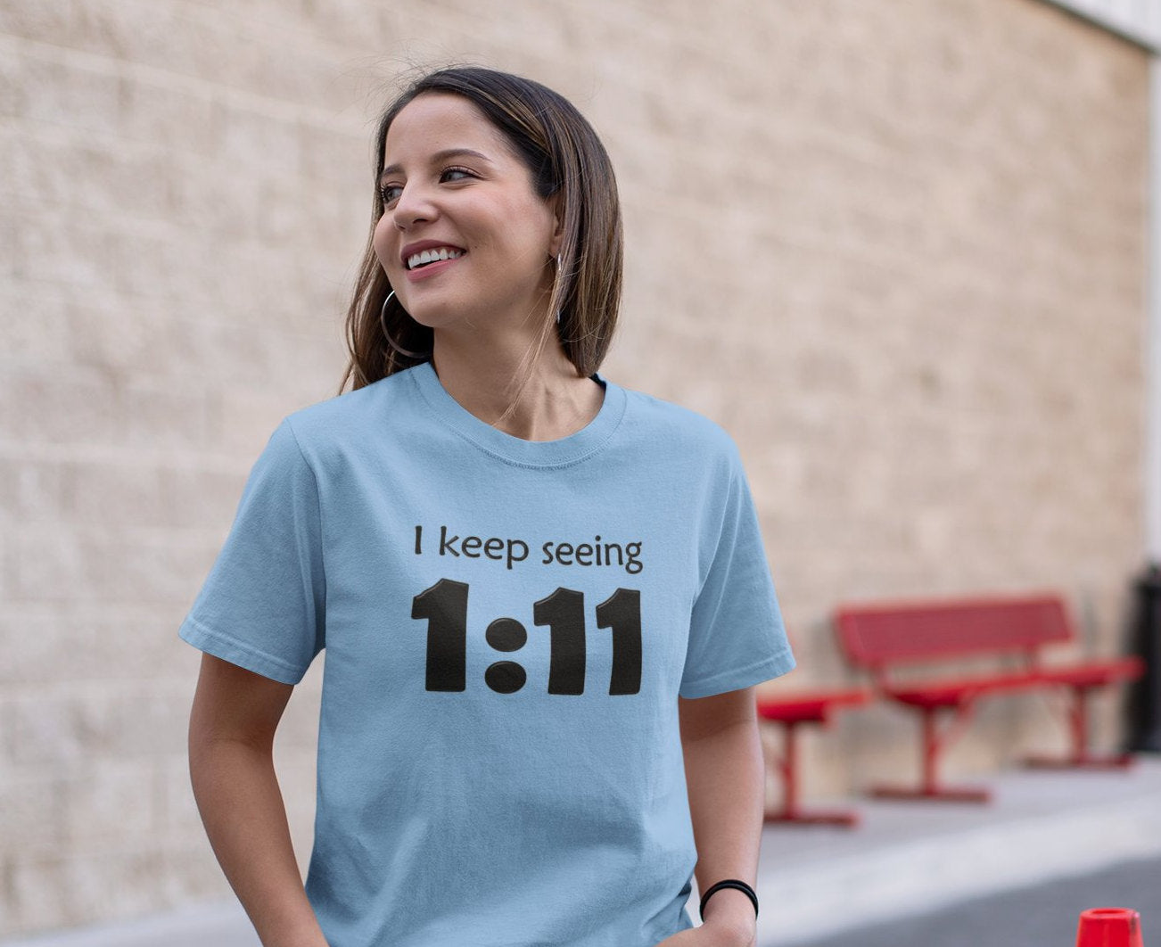 Angel I Keep Seeing 111 - Adult Unisex T-Shirt in multiple colors