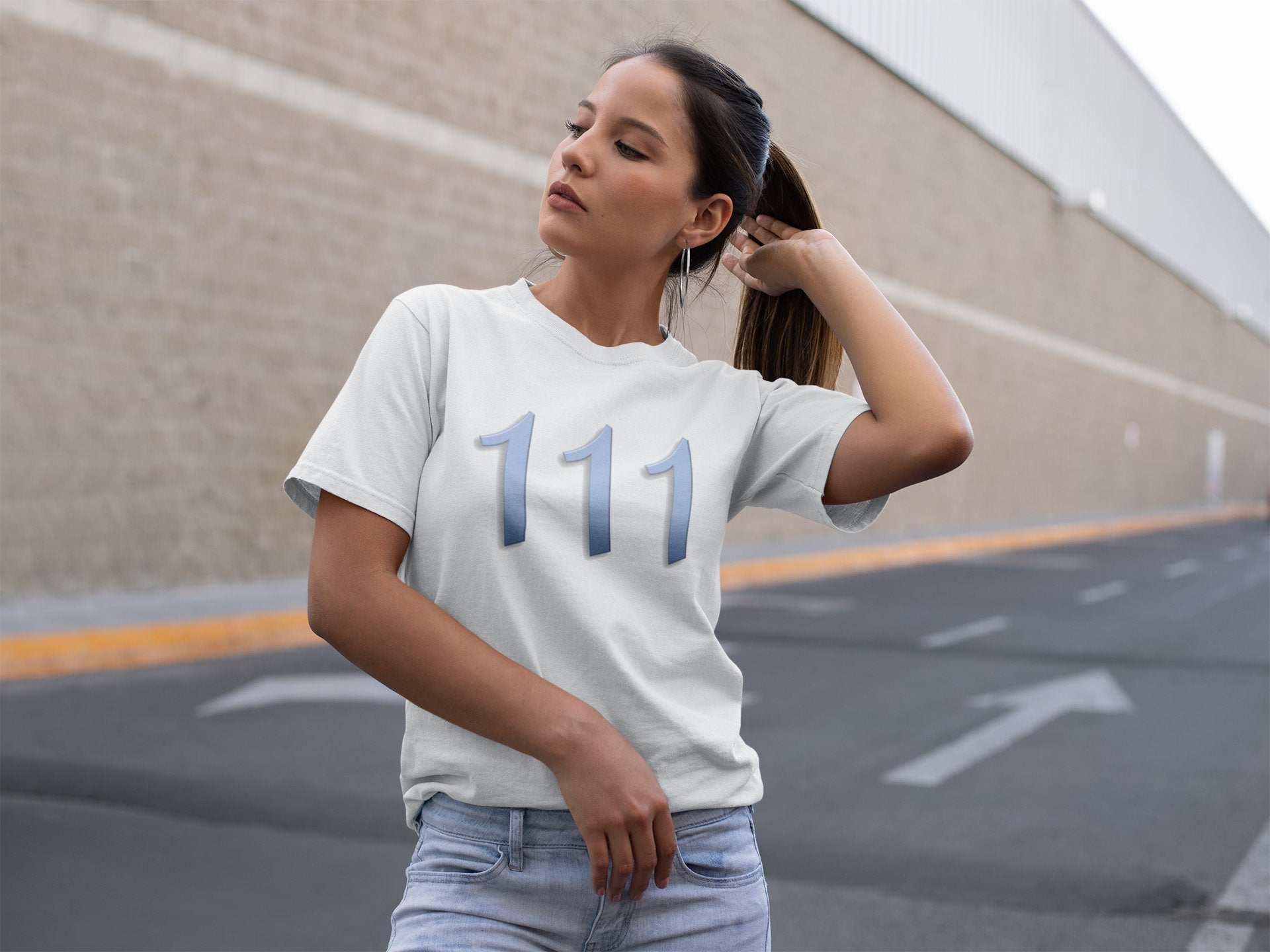Angel Numbers - 111 - Adult Unisex T-Shirt