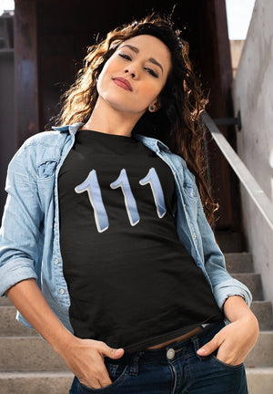 Angel Numbers - 111 - Adult Unisex T-Shirt
