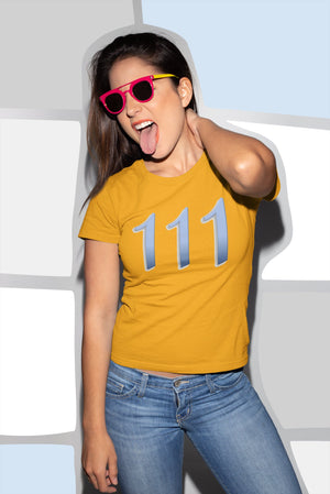 Angel Numbers - 111 - Adult Unisex T-Shirt