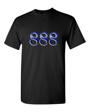 Angel Numbers - 888 - Adult Unisex T-Shirt