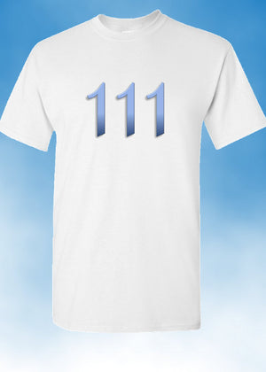 Angel Numbers - 111 - Adult Unisex T-Shirt