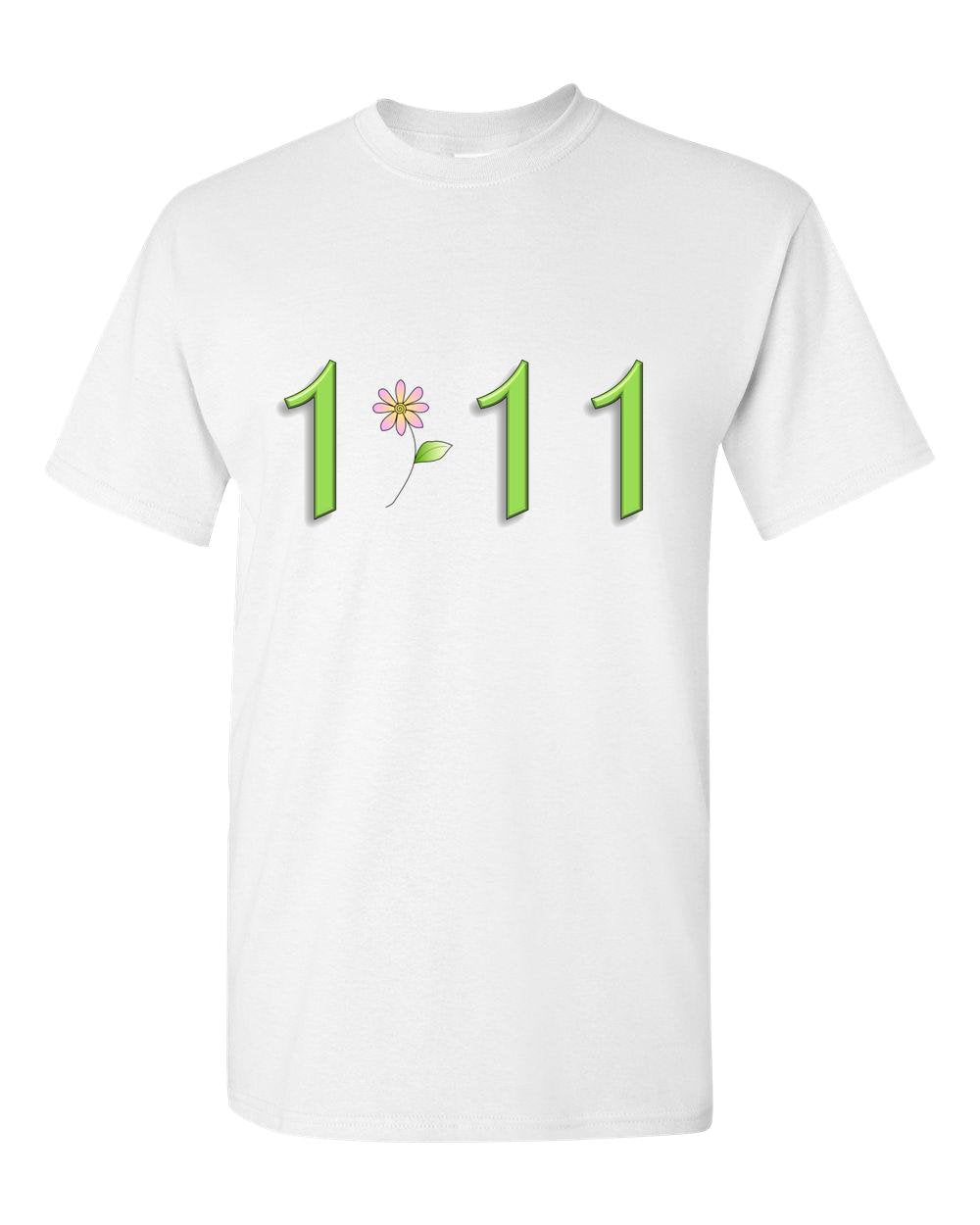 111 Angel Numbers Adult Unisex T-Shirt