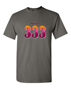 Angel Numbers - No Fear 333 - Adult Unisex T-Shirt