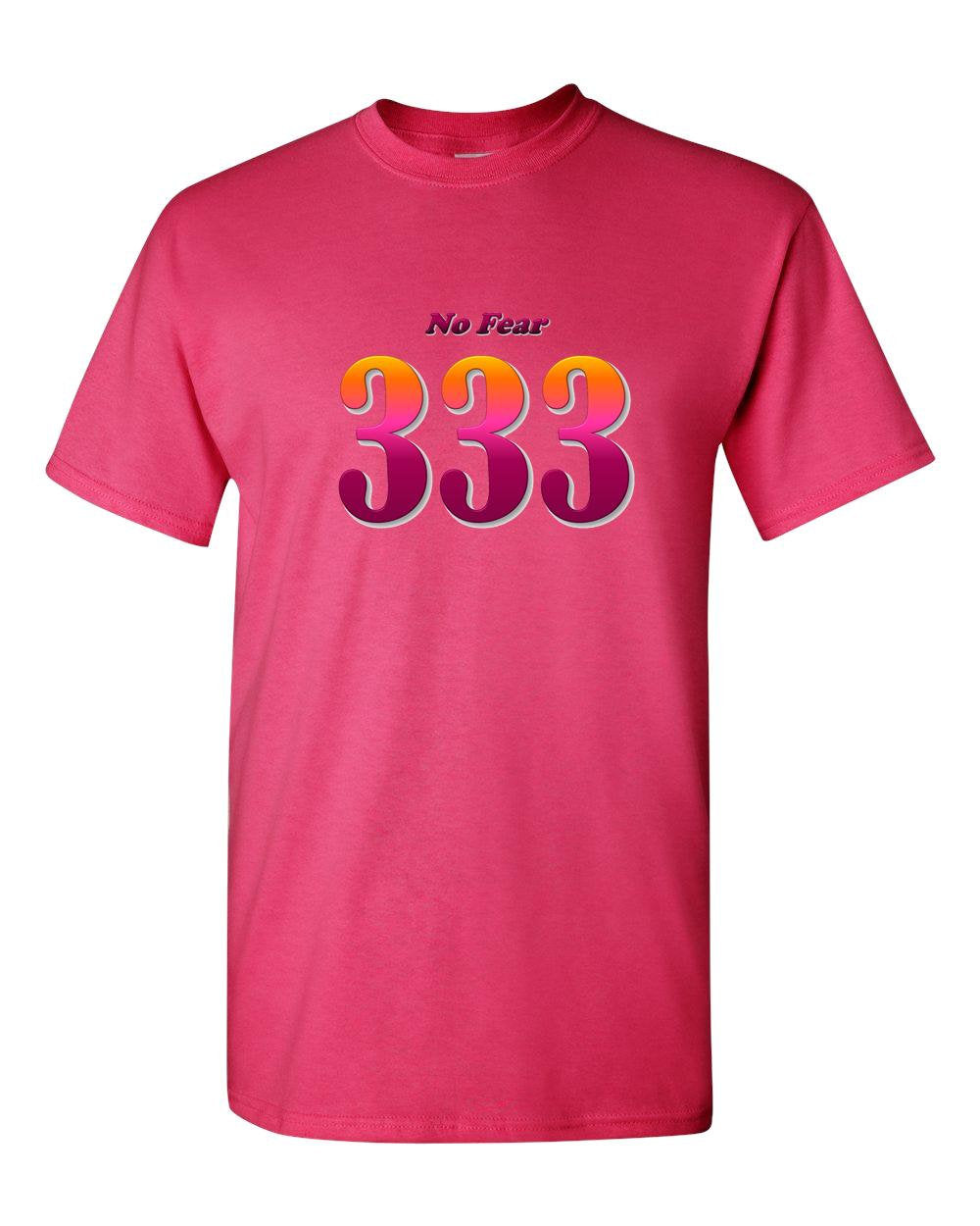 Angel Numbers - No Fear 333 - Adult Unisex T-Shirt