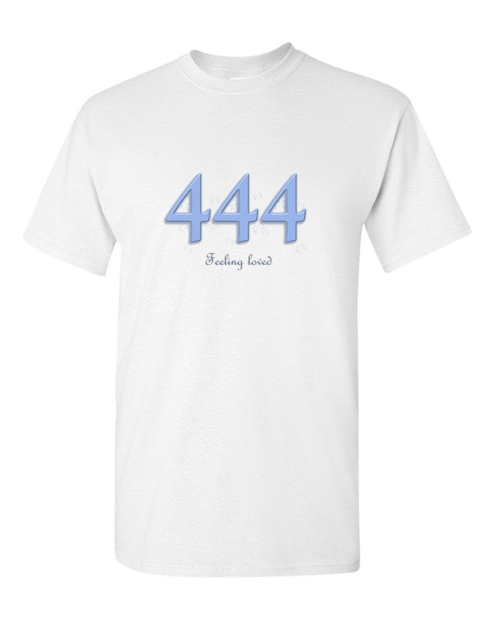 Angel Numbers - 444 Feeling Loved - Adult Unisex T-Shirt