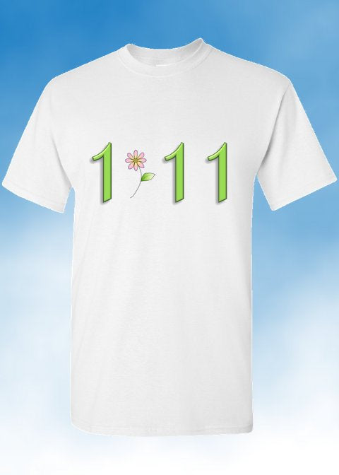 111 Angel Numbers Adult Unisex T-Shirt