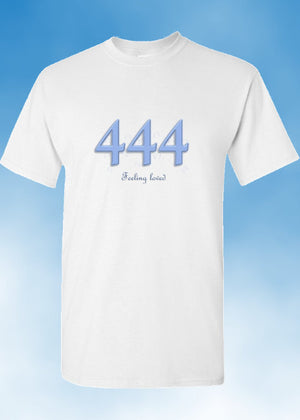 Angel Numbers - 444 Feeling Loved - Adult Unisex T-Shirt