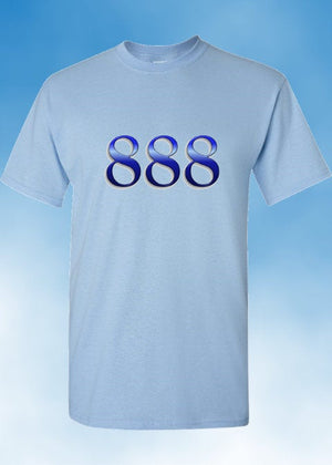 Angel Numbers - 888 - Adult Unisex T-Shirt