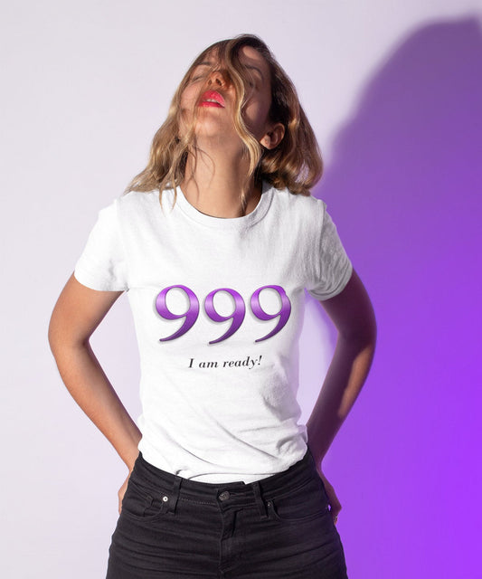 Angel  999 I am Ready! - Adult Unisex T-Shirt