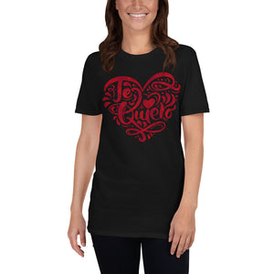 Amor Dia de los Enamorados, Corazon Te Quiero Love You in Spanish Valentine's Day Gifts Unisex T-Shirt