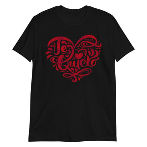Amor Dia de los Enamorados, Corazon Te Quiero Love You in Spanish Valentine's Day Gifts Unisex T-Shirt