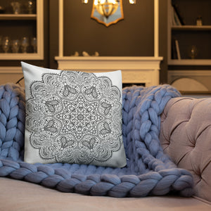 Mandala Spiritual Buddha Premium Pillow