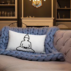 Mandala Spiritual Buddha Premium Pillow