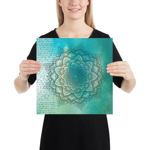 Mandala Vintage Photo Paper Poster