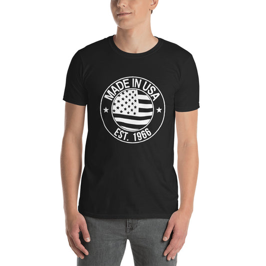 Made in USA / American Flag Short-Sleeve Unisex T-Shirt