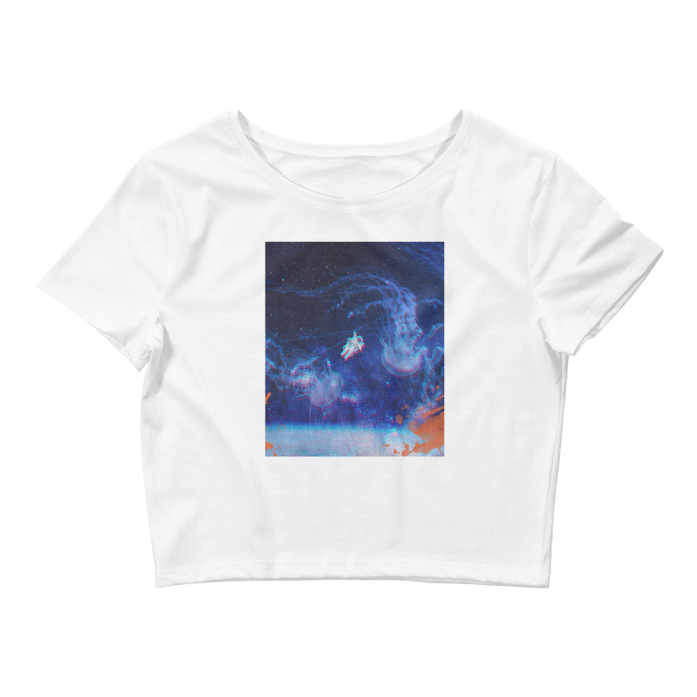 Aesthetic Women’s Crop Tee [ASTRONAUTA]