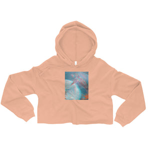 Aesthetic Women’s Crop Hoodie  [Turtle]