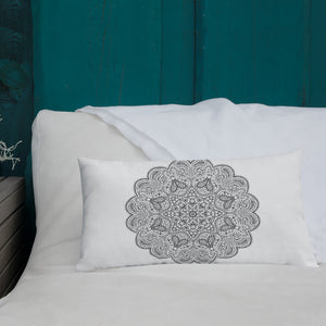 Mandala Spiritual Buddha Premium Pillow