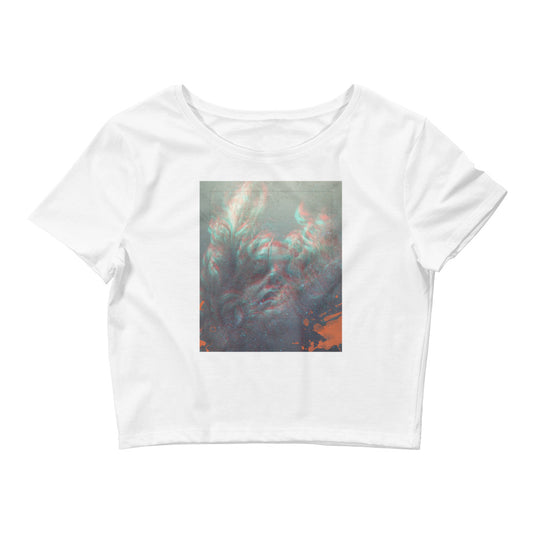 Aesthetic Women’s Crop Tee Underwater