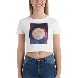 Aesthetic Crop Tee [Moon]