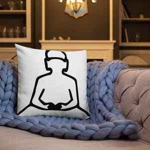Mandala Spiritual Buddha Premium Pillow
