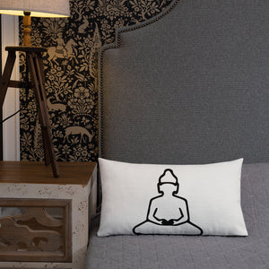 Mandala Spiritual Buddha Premium Pillow