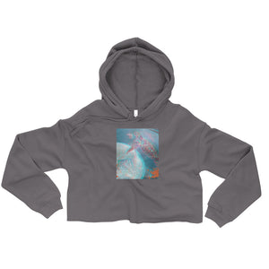 Aesthetic Women’s Crop Hoodie  [Turtle]