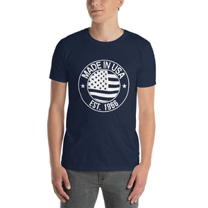 Made in USA / American Flag Short-Sleeve Unisex T-Shirt