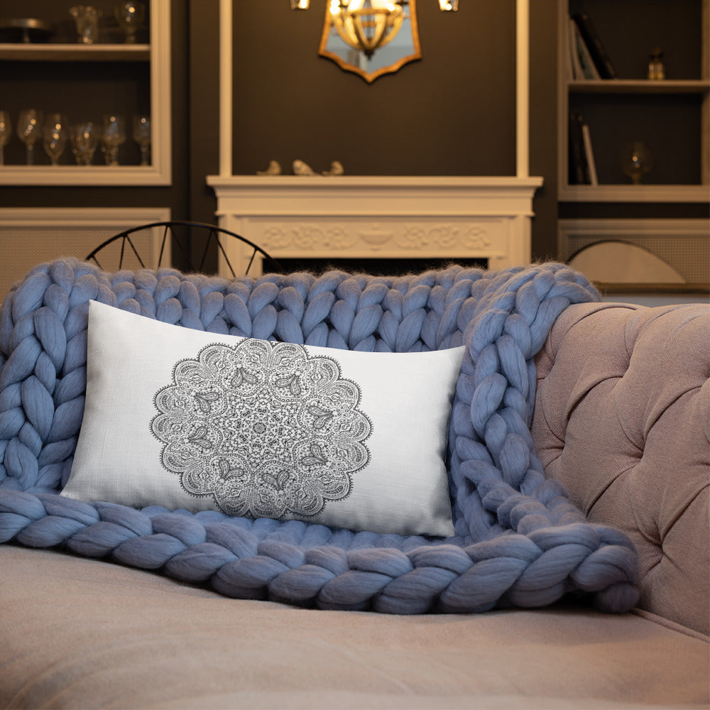 Mandala Spiritual Buddha Premium Pillow