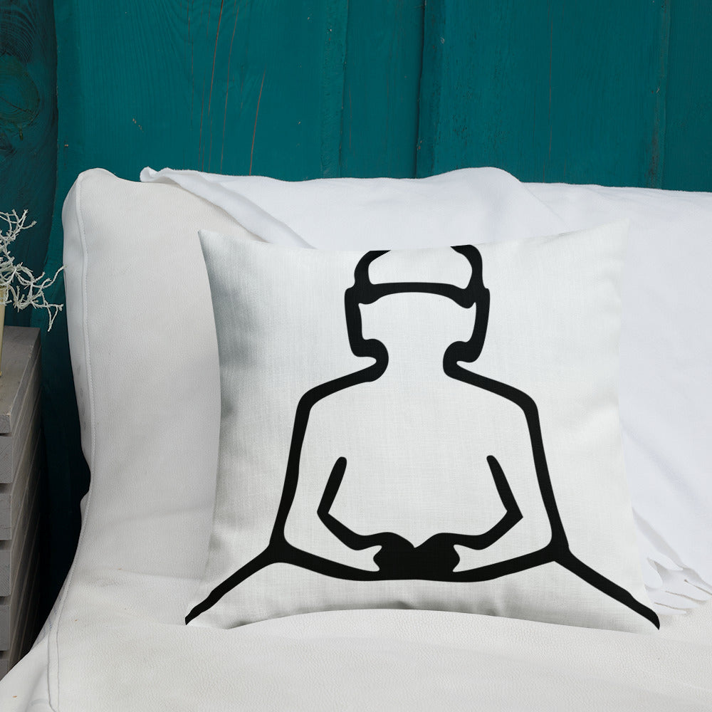 Mandala Spiritual Buddha Premium Pillow