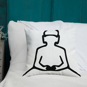 Mandala Spiritual Buddha Premium Pillow
