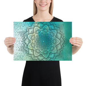 Mandala Vintage Photo Paper Poster