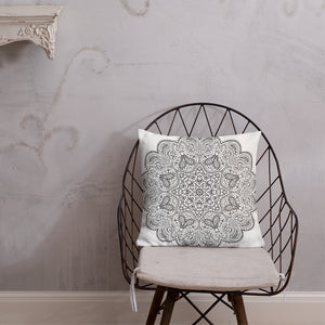 Mandala Spiritual Buddha Premium Pillow