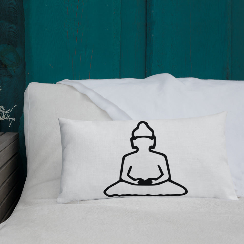 Mandala Spiritual Buddha Premium Pillow